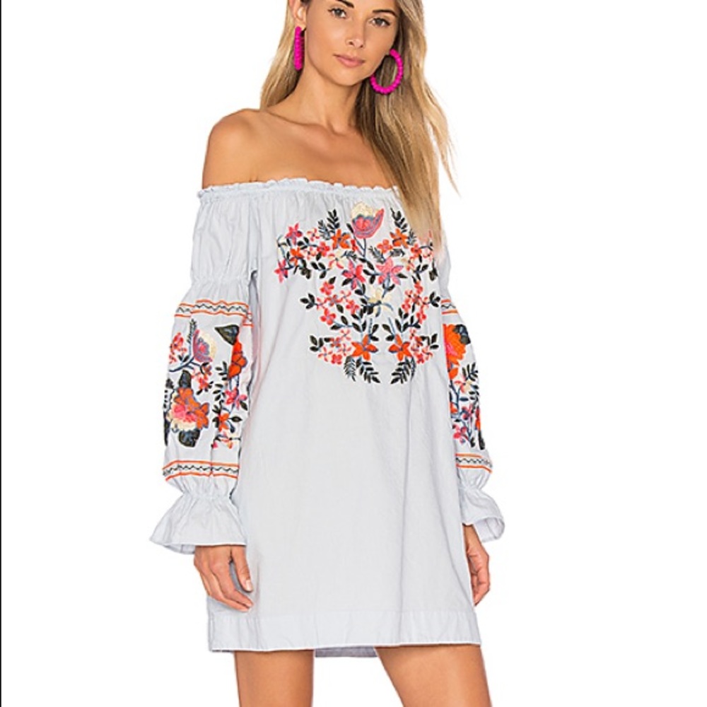 Off the shoulder Free People Fleur de Jour Mini
